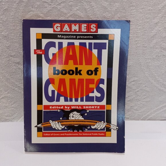 Games Magazine Presents The Giant Book Of Games Paperback Book - Picture 1 of 5